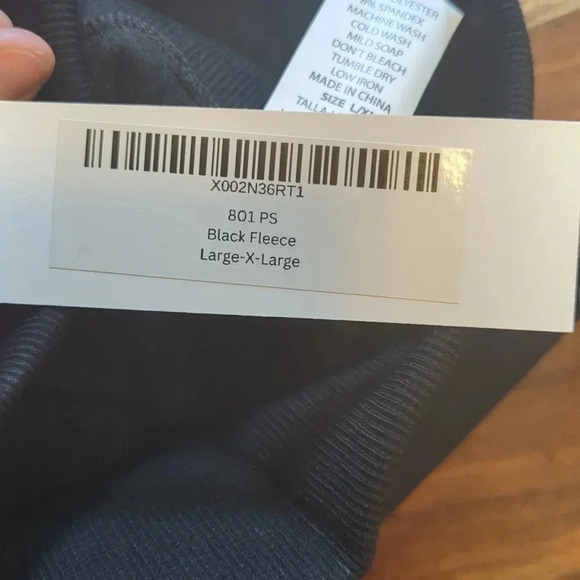 Comfy forever Black fleece High Waisted Winter Leggings - Picture 8 of 10